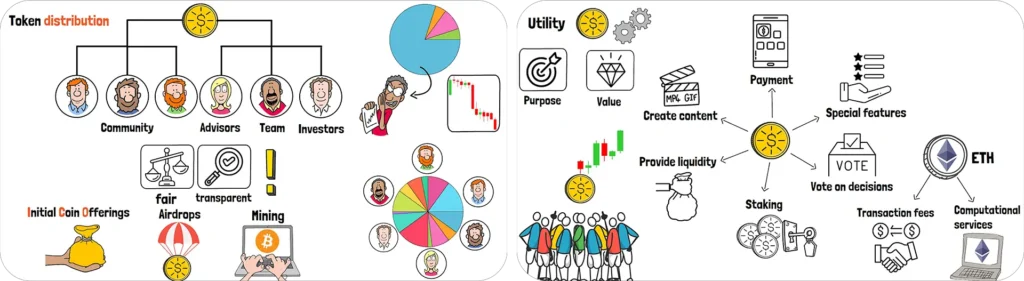 token distribution and utility explained